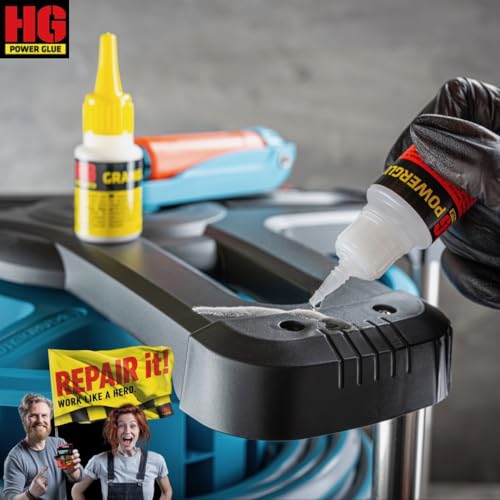 Die Schweißnaht aus der Flasche by HG Power Glue I MINIs I Sekundenkleber extra stark