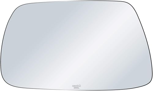 exactafit 8910L - Reparación de cristal para espejo lateral del conductor compatible con Jeep Grand Cherokee 2005, 2006, 2007, 2008, 2009, 2010