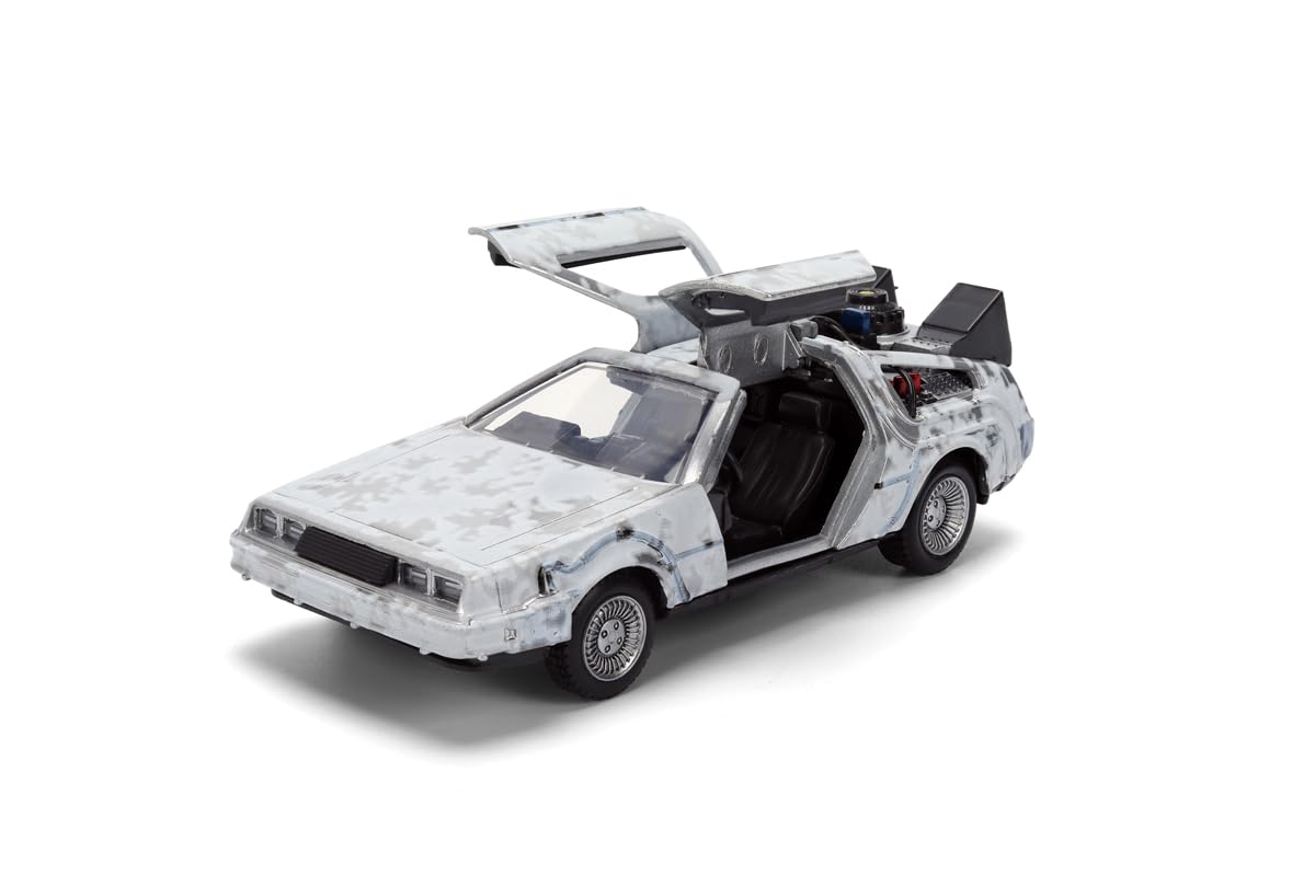 新品未開封　映画公開40周年『BTTF II』 1/6 デロリアン Amazon | 京商 (Kyosho) Jada Toys HOLLYWOOD RIDES バック・トゥ・ザ