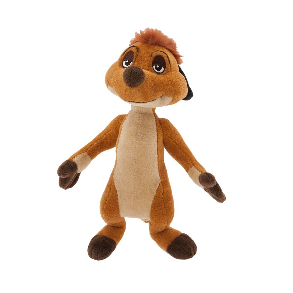 Disney Store Official Timon Plush – The Lion King – Small 15'' – Authentic Meerkat Soft Toy with Lifelike Details