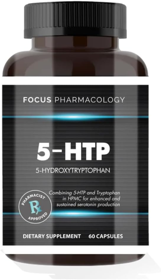 5-HTP (5-Hydroxytryptophan) - 180 Capsules