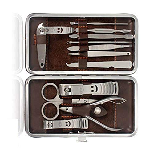 Image of DIY Crafts Pack Of 1 Set, Design No# 2, Manicure Set Kit 12 Pcs Nail Care Cli (Pack Of 1 Set, Design No# 2)