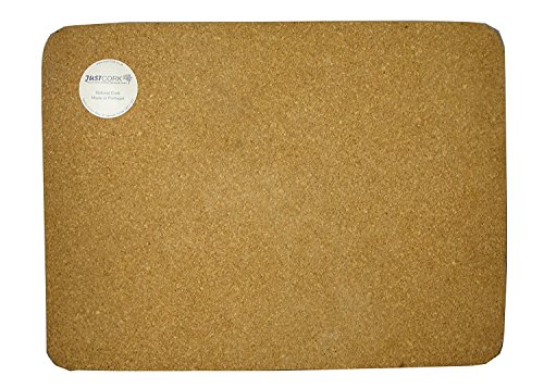 Rectangular Natural Cork Bath Mat by PRIME FURNISHING