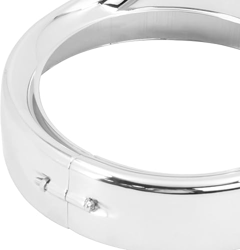 Miniatura 5 de Anillo de ajuste para faros delanteros de motocicleta de 7 pulgadas + 4.5 pulgadas de luz antiniebla, estilo visera para Harley Touring Road King