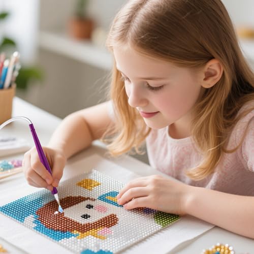 Bolígrafo de pintura de diamantes eléctrico y accesorios de vacío de arte 2