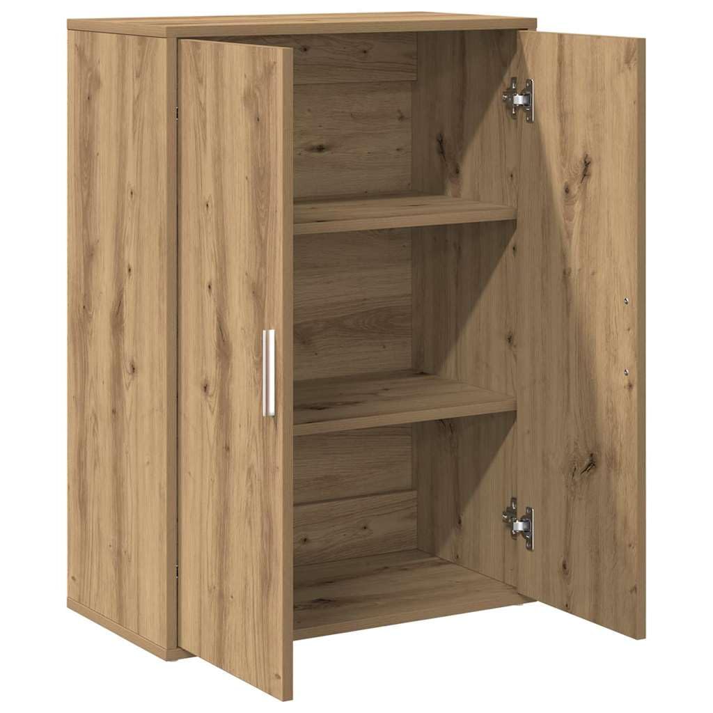 vidaXL Sideboard Artisan-Eiche 60 x 31 x 84 cm Holzwerkstoff, Esszimmer Sideboard, moderner Stauraum, rechteckiges Regal, praktische Möbel für Dein Zuhause