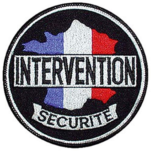 LPSA le protecteur Ecusson rond intervention agent de sécurité