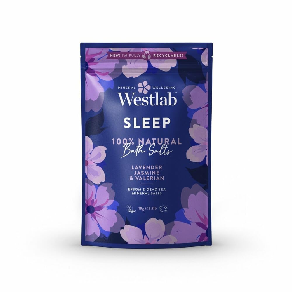 Westlab - Sleep Epsom & Dead Sea Bath Salts, 1kg