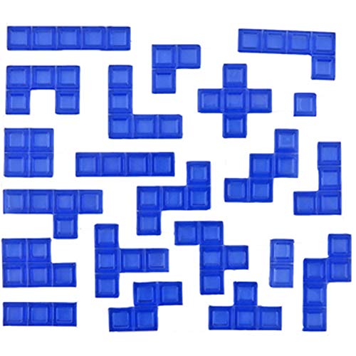 Blokus - Piezas de repuesto para juegos, 21 piezas azules