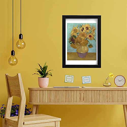 Impression d'art Van Gogh Tournesols 1889 Spiffing Prints petit format archival mat - 5