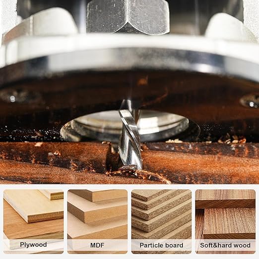 Fresa Elicoidale positiva Z2 HWM GodzillaBits Premium per scanalatura e rifilatura per elettrofresatrice e CNC - Made In Italy - Diametro 6 mm , Altezza di Taglio 22 mm , Attacco 6 mm (la più venduta)