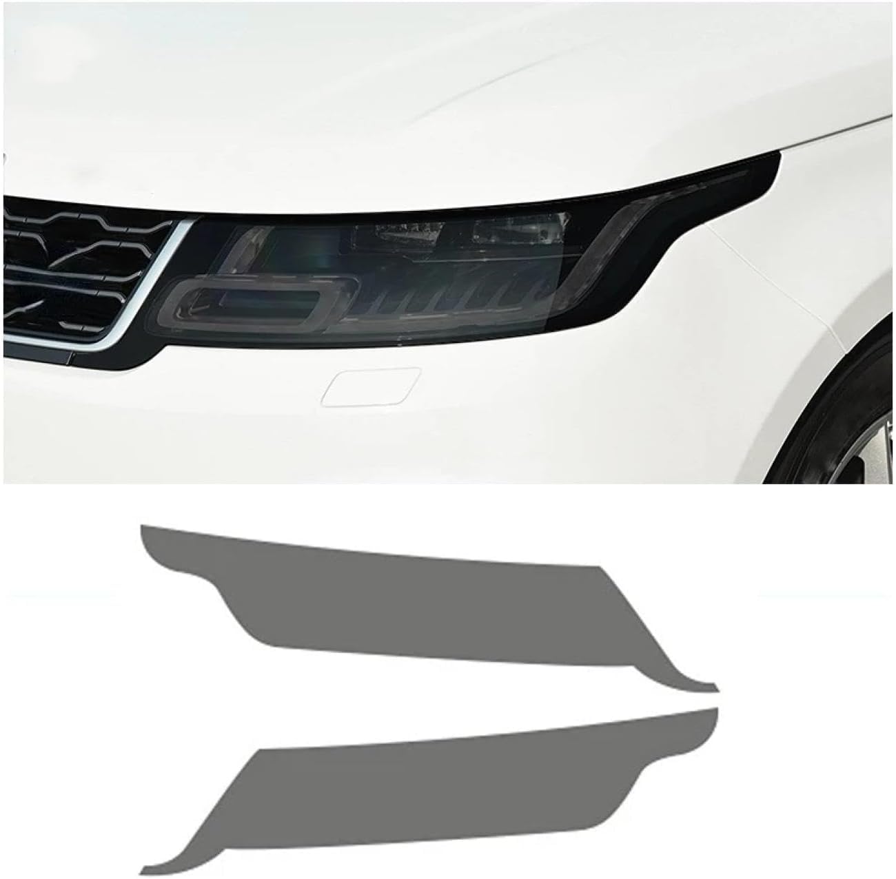 SamLng Car Front Light Film for Range Rover Sport L494 2018-2021 Headlight Protection Sticker Car Front Headlamp Protection Film car Lights Film Headlight Anti-Scratch Non-Yellowing Protective Film
