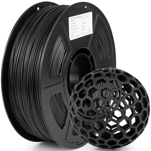 Image of iSANMATE Carbon Fiber ASA Filament 1.75mm,UV /Rain /Heat Resistant Tough 3D Printer Filament, ASA CF Perfect for Outdoor Functional Parts, Dimensional Accuracy + /- 0.02mm, 1kg Spool (2.2lbs)