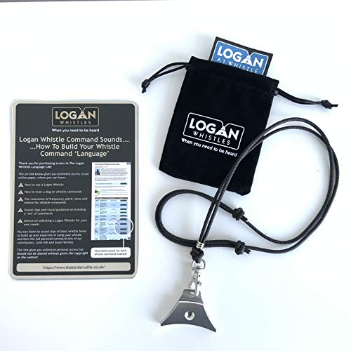 Logan Whistles Starter Pack A1 sifflet de dressage pour chien de berger avec livret