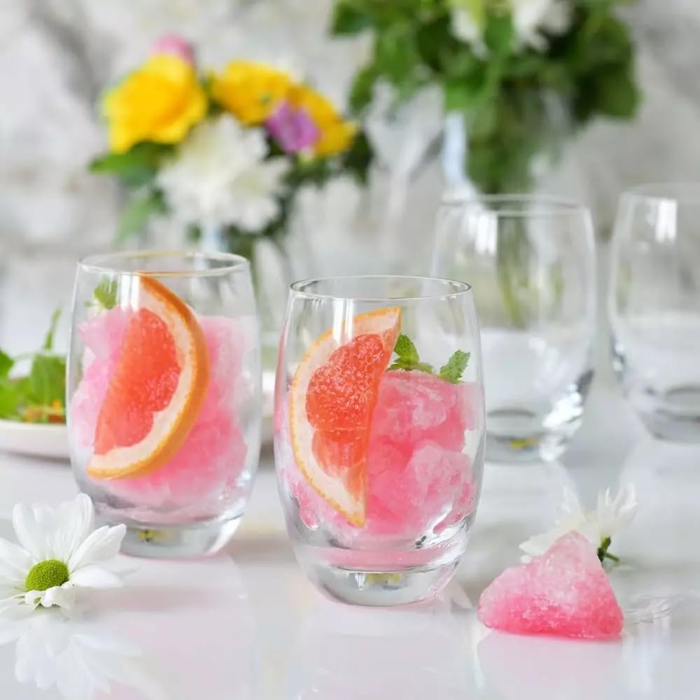 Krosno Verre à Eau Jus Highball | Lot de 12 | 440 ML | Collection Elite | Parfait la Maison, Les Restaurants, Les Fêtes | Lavable au Lave-vaisselle