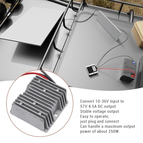 Convertisseur DC Boost Gen 3 adaptateur tension alimentation 10V-36V à 57V 4.5A - 5