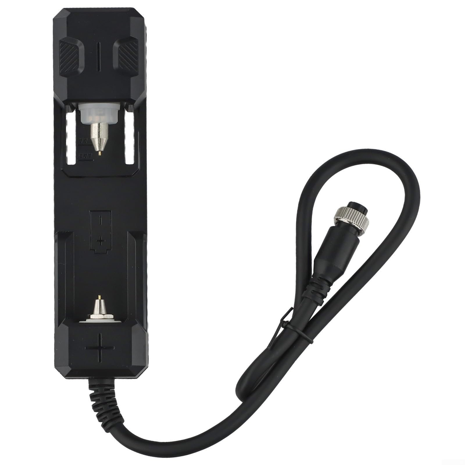 HRM-10 Interner Widerstandsmesser für Lithium-Batterien, 0–100 V Gleichspannung & 0–200 Ω Widerstandsprüfer mit Kelvin-Clips, Farbbildschirm und Datenexport (C)