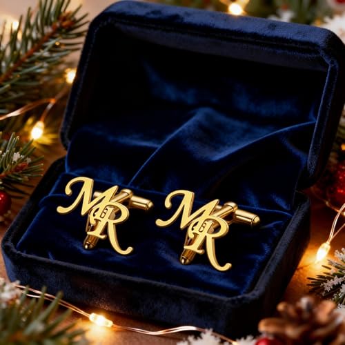 Mancuernillas personalizadas de acero inoxidable para hombre miniatura 3