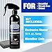 Screen Cleaner Spray and Wipe, 10oz TV Screen Cleaner Spray and Microfiber Cloth kit for Phones, iPads, Computer, MacBooks, Laptops, Monitor and Electronic Devices