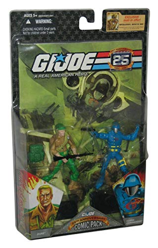 Hasbro G.I. Joe 25th Anniversary Comic Pack - Duke & Cobra Commander