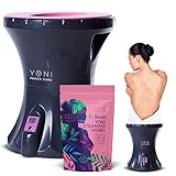 Yoni Peach Care Electric Steaming Seat for Women with Steaming Herbs - Supports Healthy Ph Balance, Menstrual Support, Postpartum Care, Cleanse Vaginal Odor and Dryness - Feminine Care Product