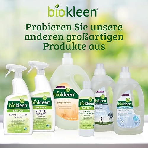 Biokleen - Bac-Out Carpet Cleaner - Teppichreiniger - Enzym Geruchs- und Fleckenentferner - 3,8 Liter