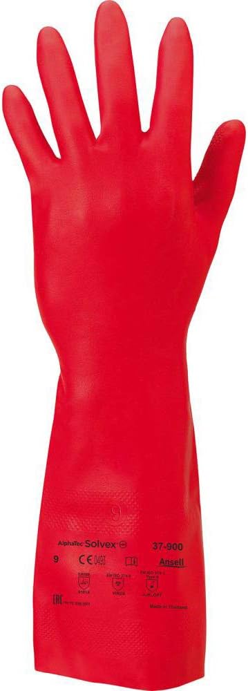 37-900 Solvex Red Gloves Size 10
