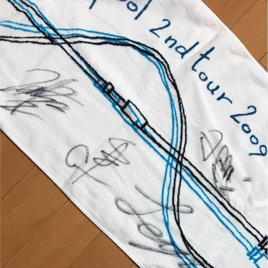 flumpool メンバー全員直筆サイン入りタオル Amazon.co.jp: flumpool メンバー全員直筆サイン入りタオル