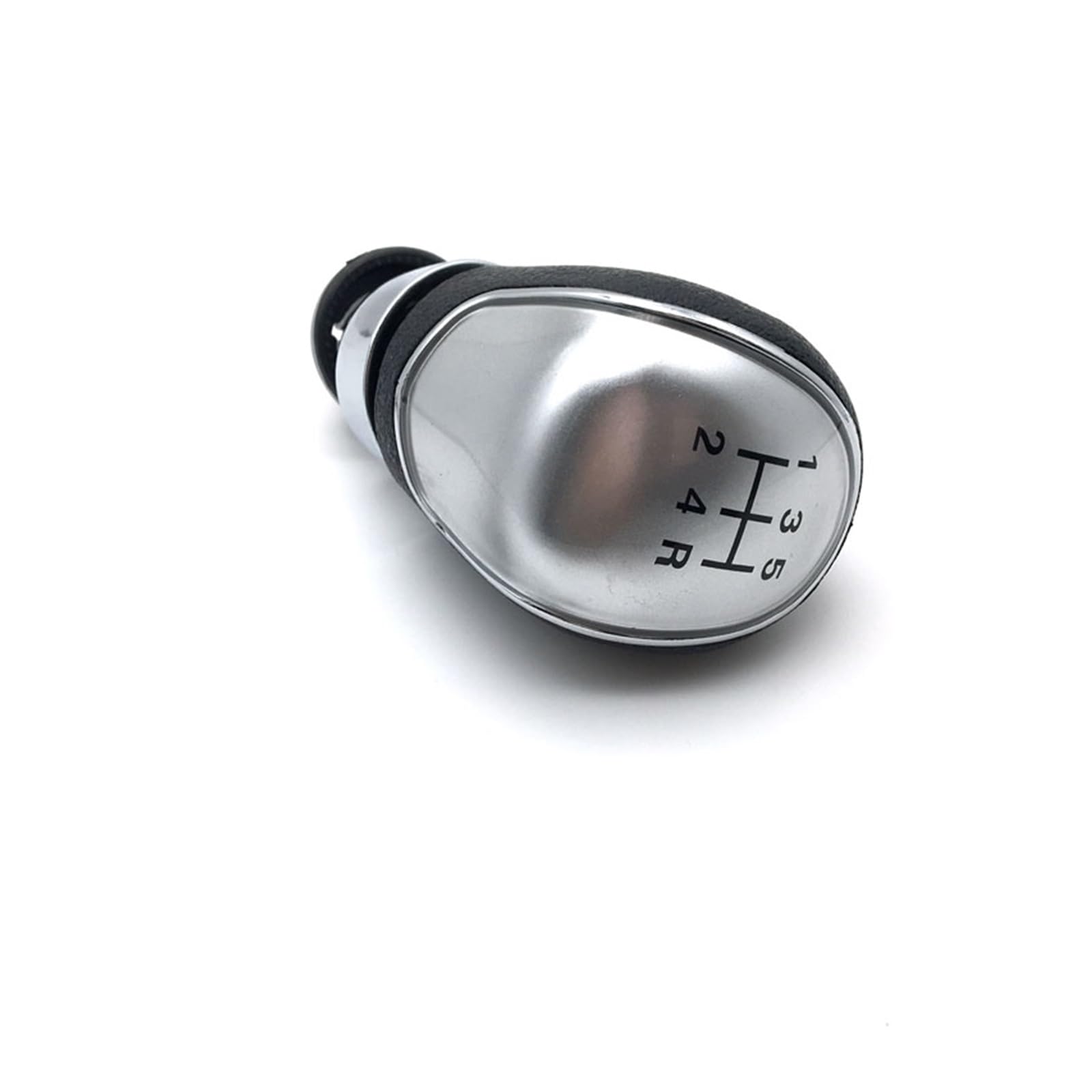 Jsyalmslw Silver 5Speed Gear Knob For Focus 2 Mk2 Fl Mk3 Mk4 Mk7 For Mondeo Kuga Galaxy Stylish