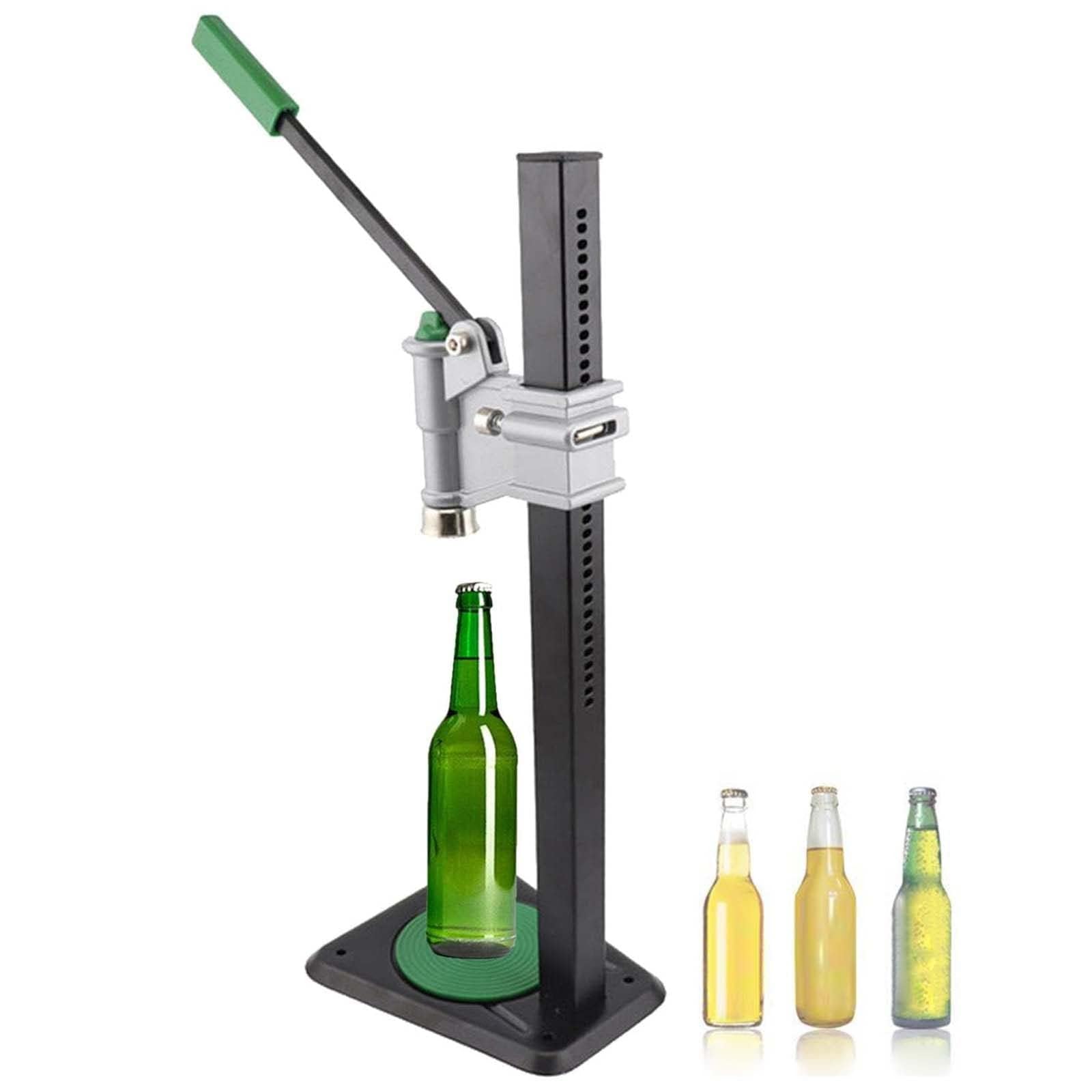 Tappatrice manuale per bottiglie da banco – Strumento di tappatura a corona senza sforzo per sigillatura da 26 a 29 mm – perfetto per birrifici casalinghi e imbottigliamento di birra artigianale