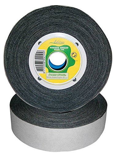 Rouleaux d'atelier grain 100 abrasif toile 25m x 38mm de ponçage manuel