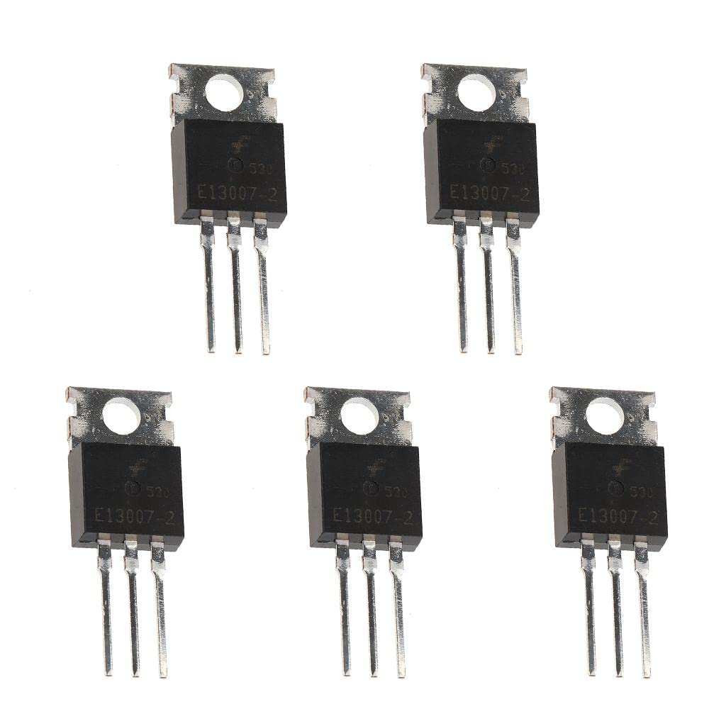 MERISHOPP 5 pcs 13007 13007G NPN Power Transistor For Switching Power Supply Electrical & Test Equipment | Electronic Components | Semiconductors & Actives | Transistors