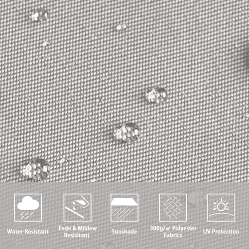 Auvent rétractable extérieur 4x2.4m protection UV pour jardin et véranda