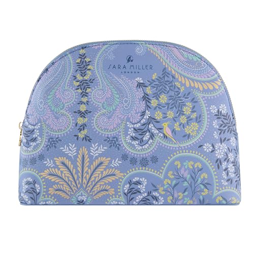 Sara Miller London Large Cosmetic Bag, Zip Pull Toiletry, Beauty Organiser, Travel Size, Vegan Leather and Cruelty Friendly - Image 2