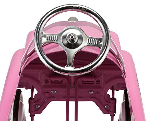 Instep Kids Toy Pedal Car, Toddler Push and Ride On Toy, Pink Lady