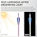 MOYJ Archery Mixed Carbon Arrow Bright Colors Outdoor Hunting is Easy to find Luminous Arrow Arrows Tips can be Replaced