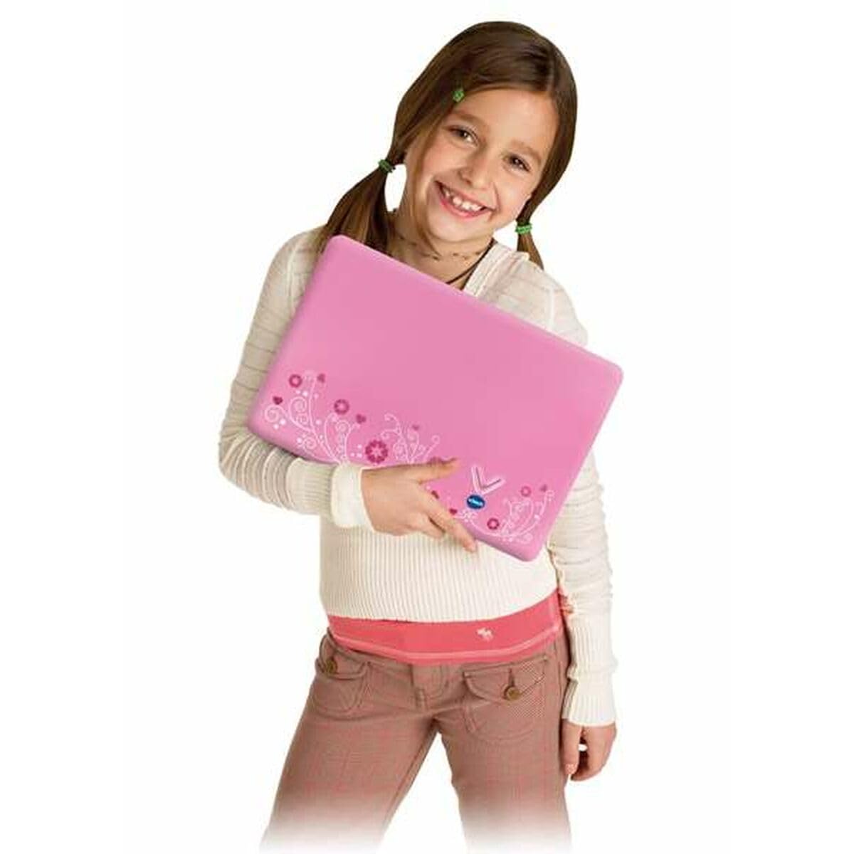 VTech Genio Máster Color Bilingüe Ordenador portátil niños 180 Actividades español inglés Rosa