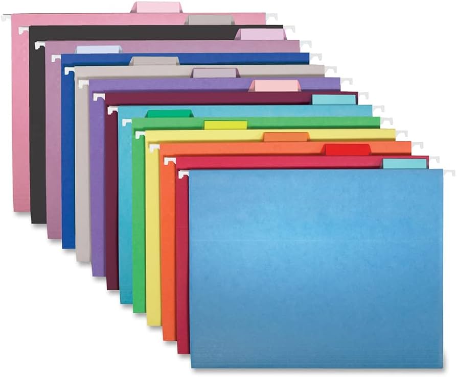 Smead Hanging File Folders, 1/5Cut Tab, Letter Size,, 49 OFF