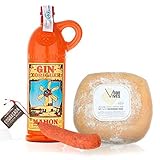 Pack Gin Xoriguer Canet 70 cl. Queso Mahón Son Vives Semi Curado y Sobrasada de Menorca Etiqueta Negra El Paladar