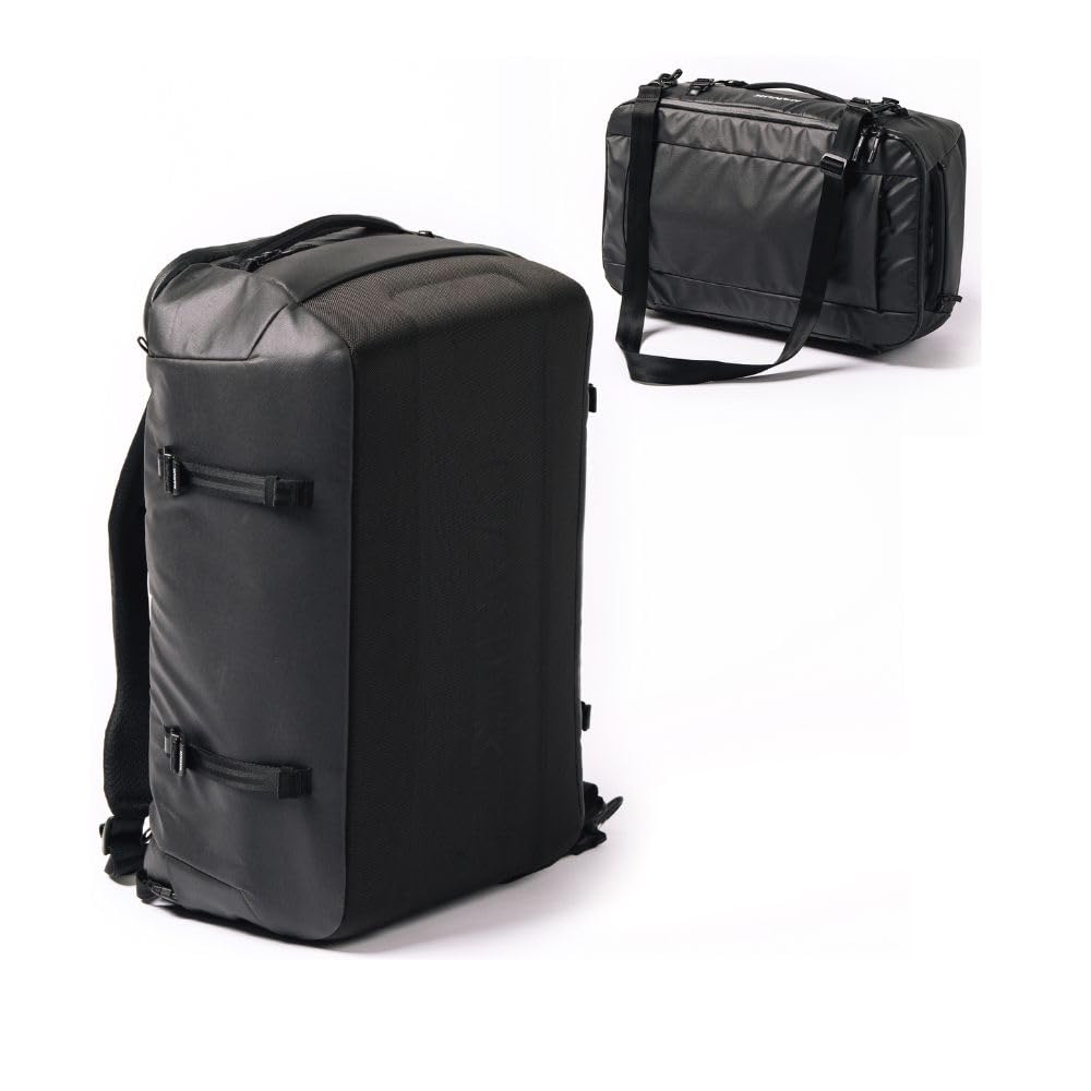 NANUK N-PVD 40L - Zaino da viaggio rigido con supporto per treppiede, in grado di contenere diverse fotocamere, obiettivi di grandi dimensioni e un computer portatile da 16" e oltre