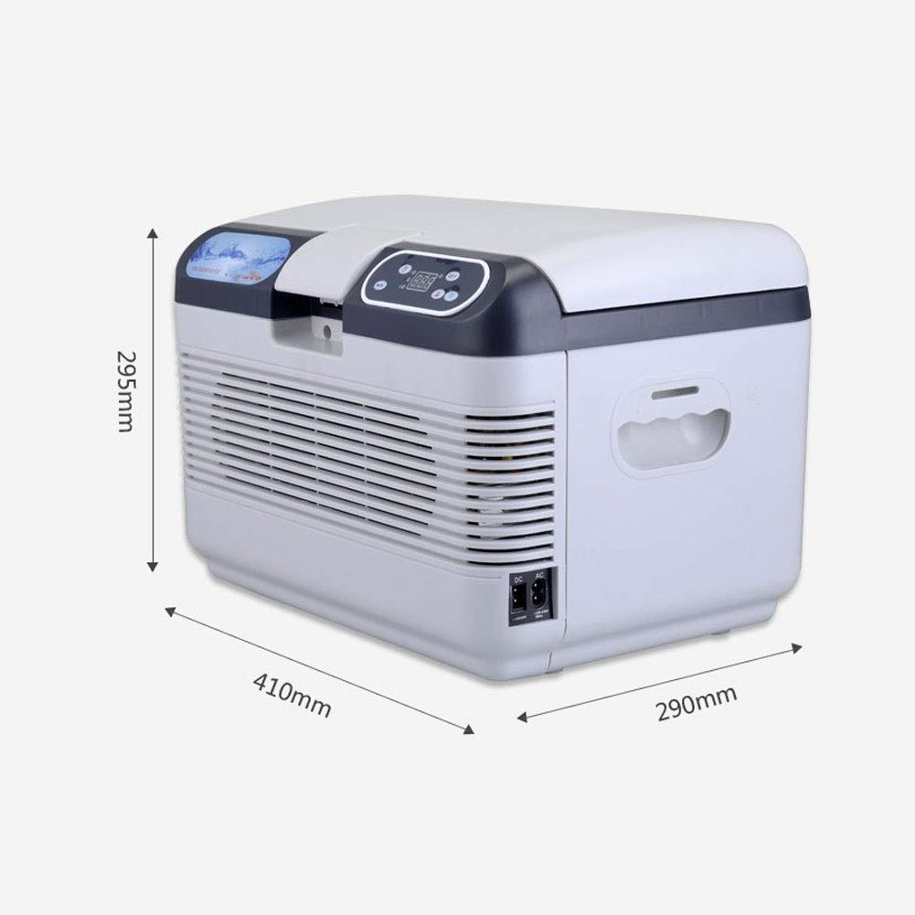 12L Auto Portatile Frigorifero/Auto e casa 12v / 24v / 220V Frigorifero Elettrico Mini Frigorifero Portatile Libero Caldo e Freddo, per Camion, Viaggi, Picnic,Campeggio