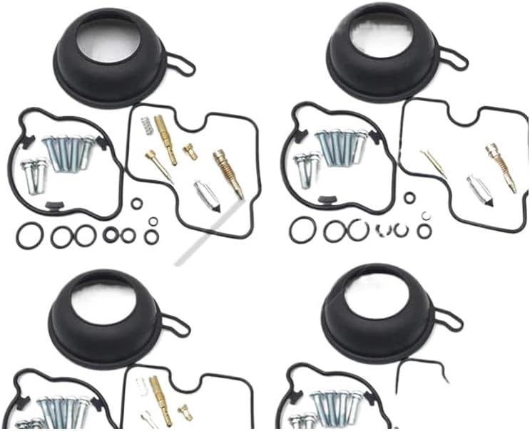 Carburetor Seal Gasket Diaphragm Rebuild Parts Repair Kit Compatible With CB600F CB 600 F 1998-2006