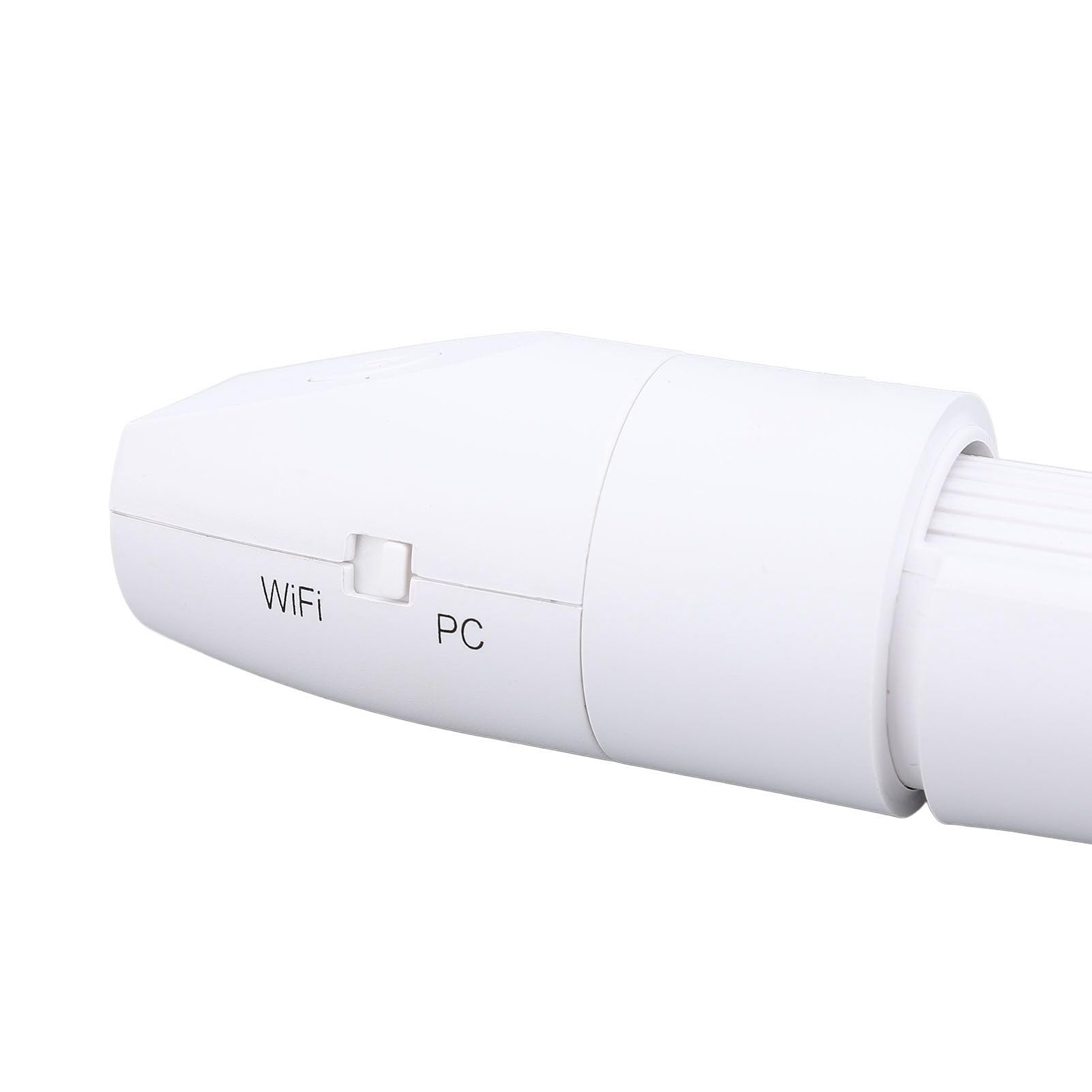 GOWENIC Przenośny Mikroskop Bezprzewodowy 1080P HD |Kamera Cyfrowa USB WiFi 1000X do Kontroli Skóry i Obwodów (WHITE)