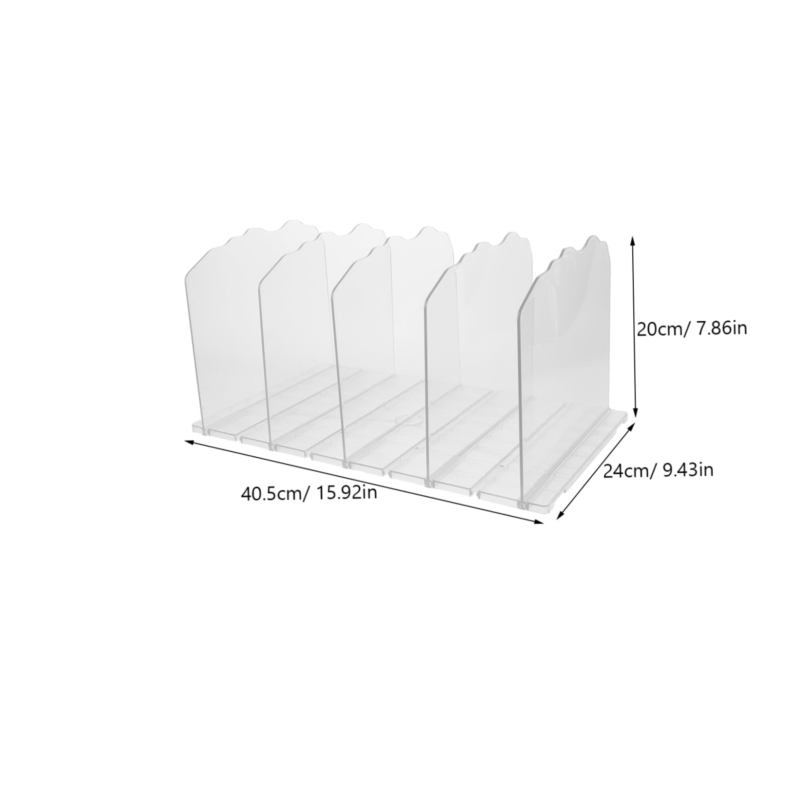 WOONEKY Organizador De Almacenamiento De Bolsos Reutilizable Estante Modular Plástico Para Armarios