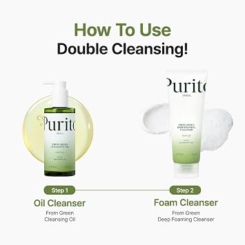 PURITO Deep Foaming Cleanser for Sensitive Skin, 150ml