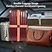 OenoTourer Wine Suitcase for Airplanes 12 Bottle,Wine Suitcase with TSA Lock,Insulated Insert Bag with Ice Pack Pocket,Luggage for Airplane Travel for Lover Professional Gift (Burgundy)