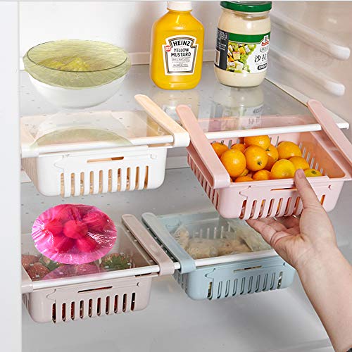 Mwellewm Elastic Food Storage Covers Reusable Stretch Plastic Wrap Bowl Covers Elastic Alternative To Foil For Family Outdoor Picnic 3 Size thumb #3