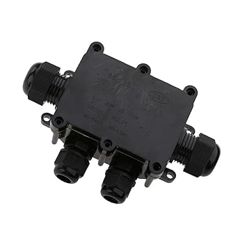 CLUB BOLLYWOOD Waterproof Outdoor External Gland Electrical Junction Box Underground Cable Line Wires Power Cord Connector Protection (4-Way) | Business & Industrial | Construction