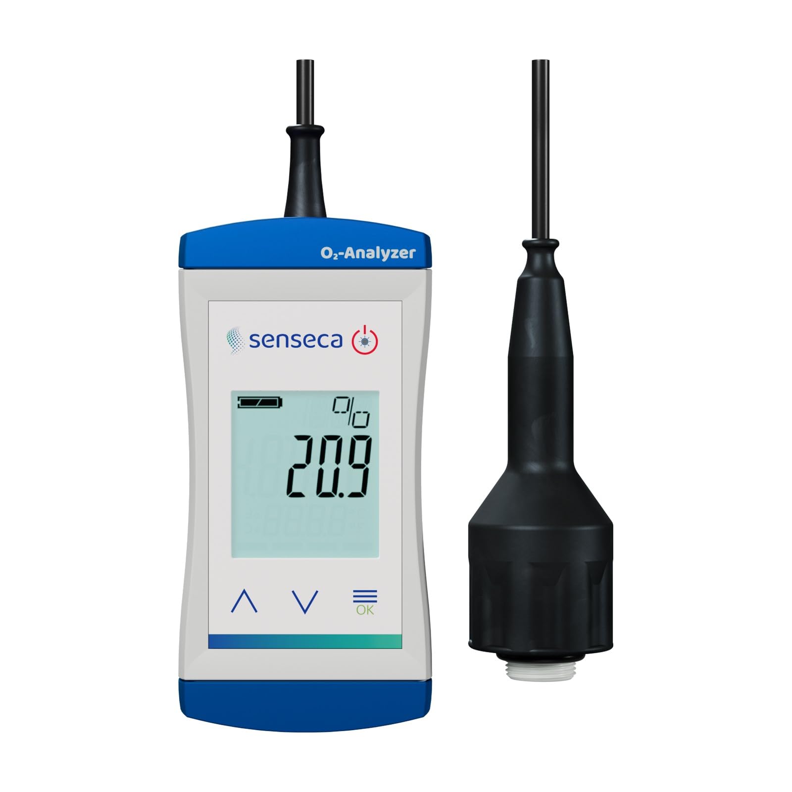 Eco 410-MAX Sauerstoff-Messgerät 0-100% Esterno Sensor