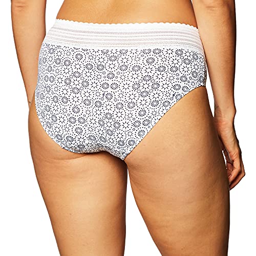Image of Warner's womens No Pinching No Problems Dig-free Comfort Waist With Lace Microfiber Hipster 5609j